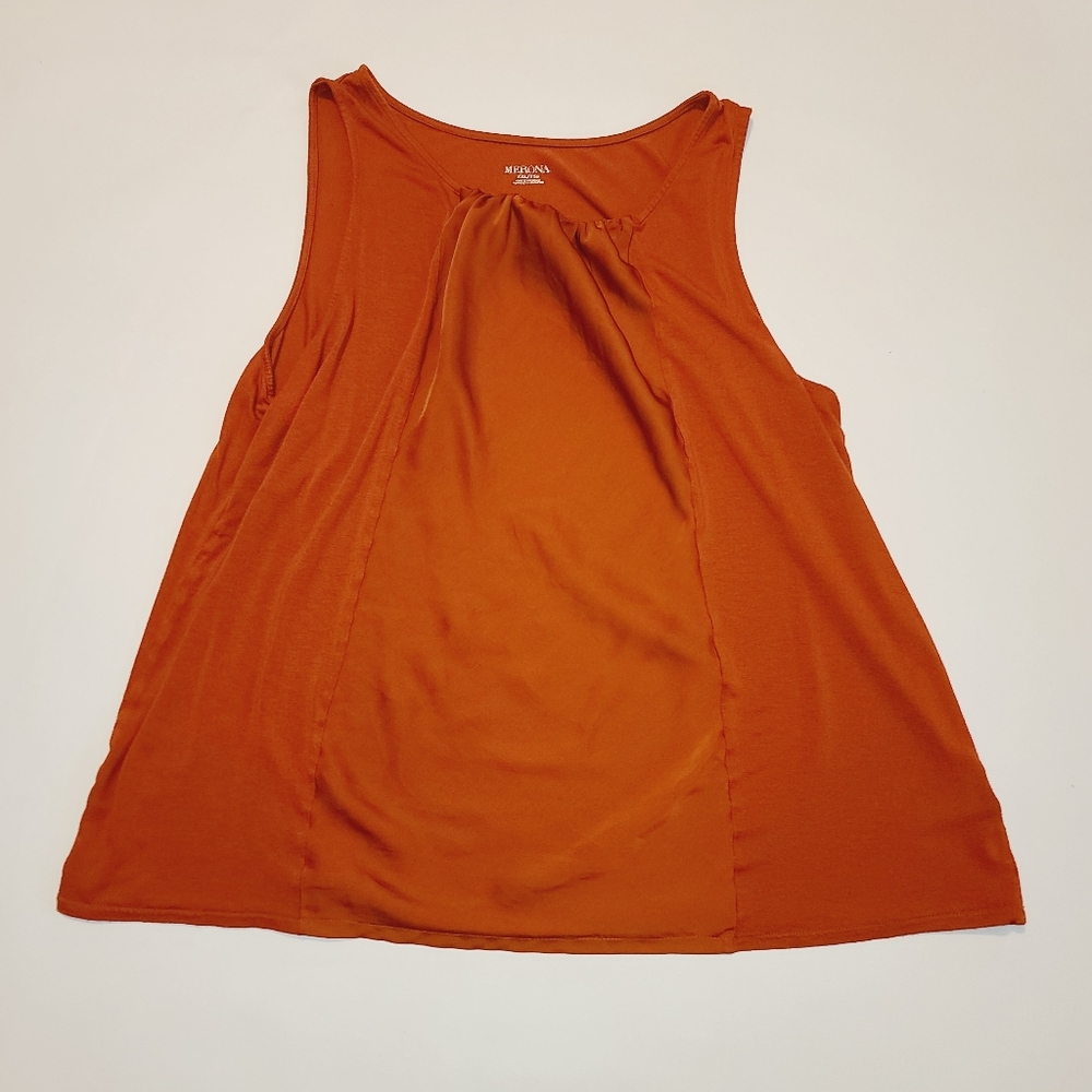 Merona maternity blouse orange
